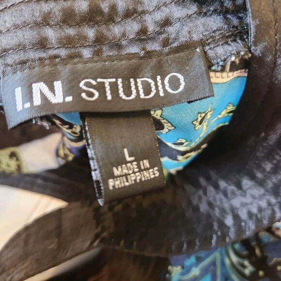 I.N. Studio Large Sleeveless Blue Blouse 27.7437 - Picture 9 of 9